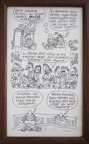 Metin Üstündağ - Karikatür Orjinali