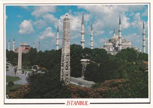 Kartpostalİstanbul Hipodrom ve Sultanahmet camii Kartpostalı 34/606