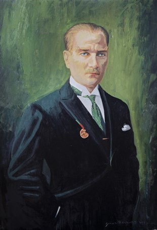 Orijinal EserlerYavuz Bozkurt - Atatürk Portre (2021/2 - Yağlı Boya)