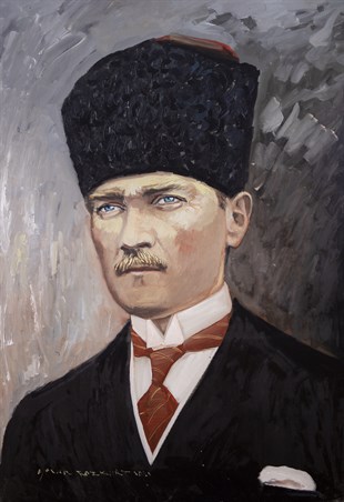 Orijinal EserlerYavuz Bozkurt - Atatürk Portre (2021/4 - Yağlı Boya)